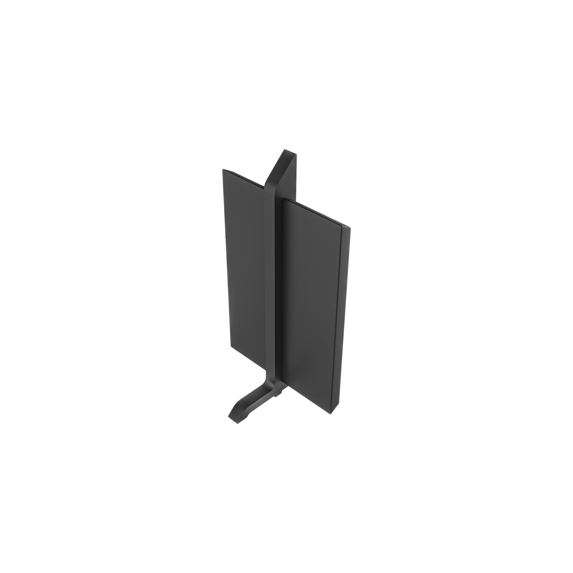 Overhead mounted aluminium plinth P1240 Black — Photo 7