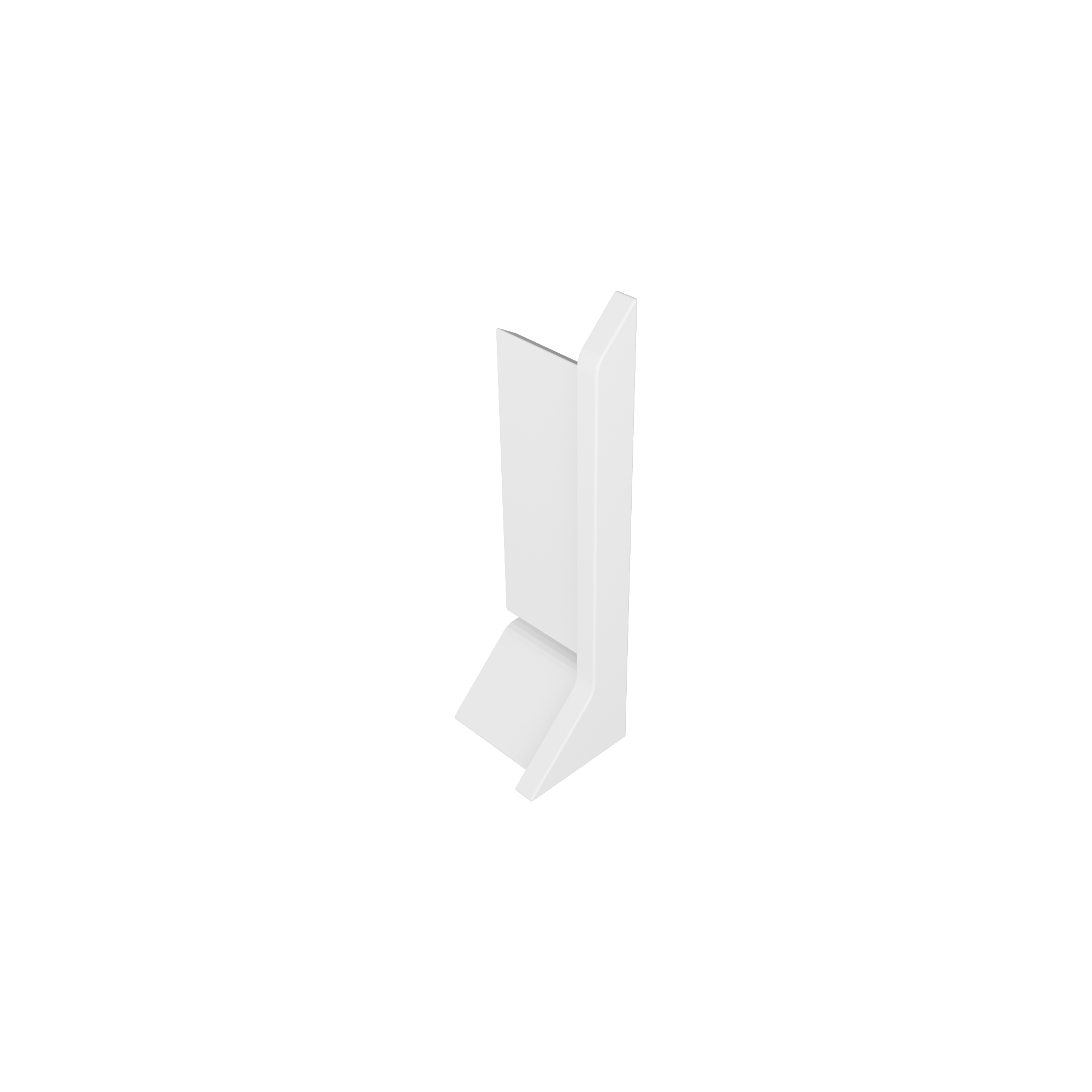 Overhead mounted aluminium plinth P40 White — Photo 3