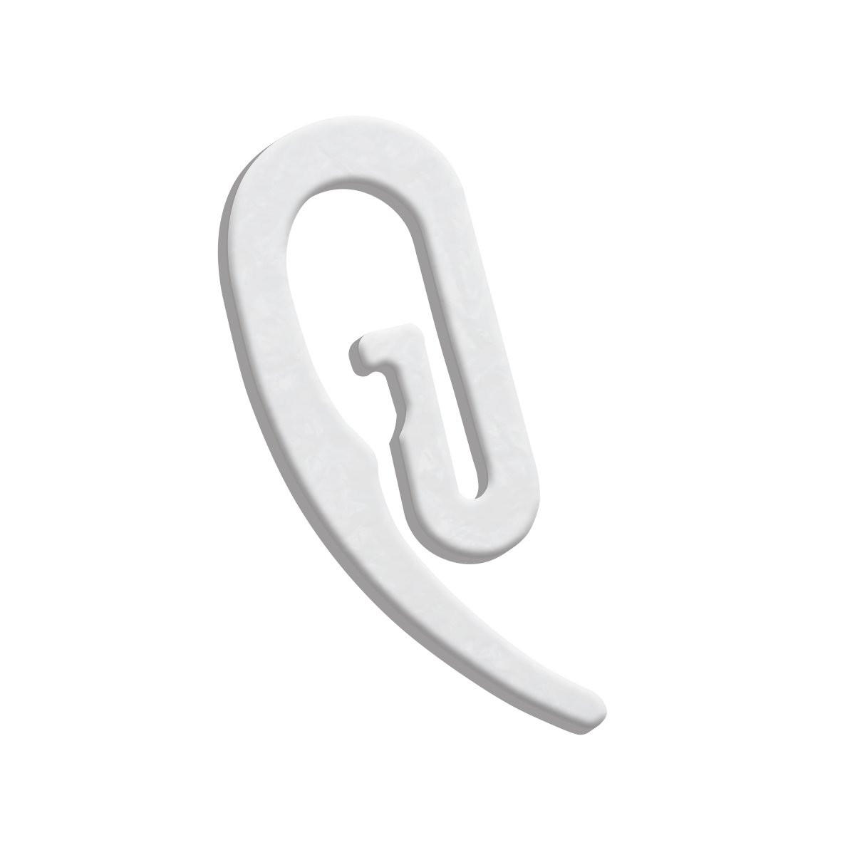 French Snail hooks White ― Photo 1