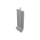 Фурнітура для плінтуса накладного алюмінієвого P60 Сіра — Фото 11