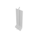 Fittings for overhead mounted aluminum plinth P60 White — Photo 11