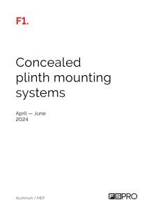 Concealed plinth mounting systems ― Photo 1