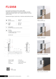 Concealed plinth mounting systems ― Photo 5