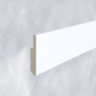 Decorative MDF tab 10х60 mm with LED strip Primed