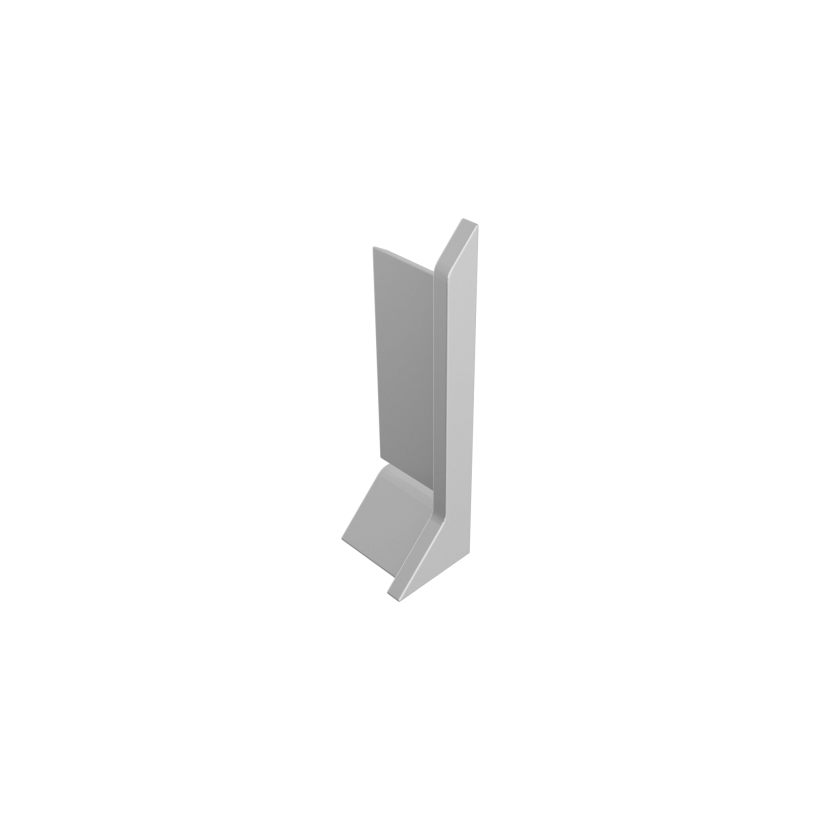 Fittings for overhead mounted aluminum plinth P40 Gray ― Photo 3