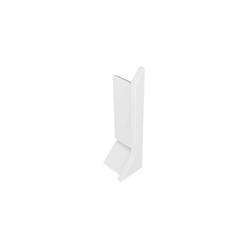 Fittings for overhead mounted aluminum plinth P40 White ― Photo 3