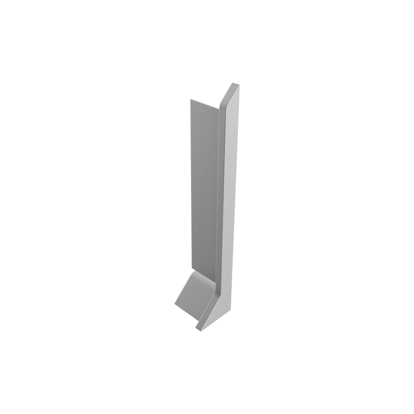 Fittings for overhead mounted aluminum plinth P60 Gray ― Photo 3