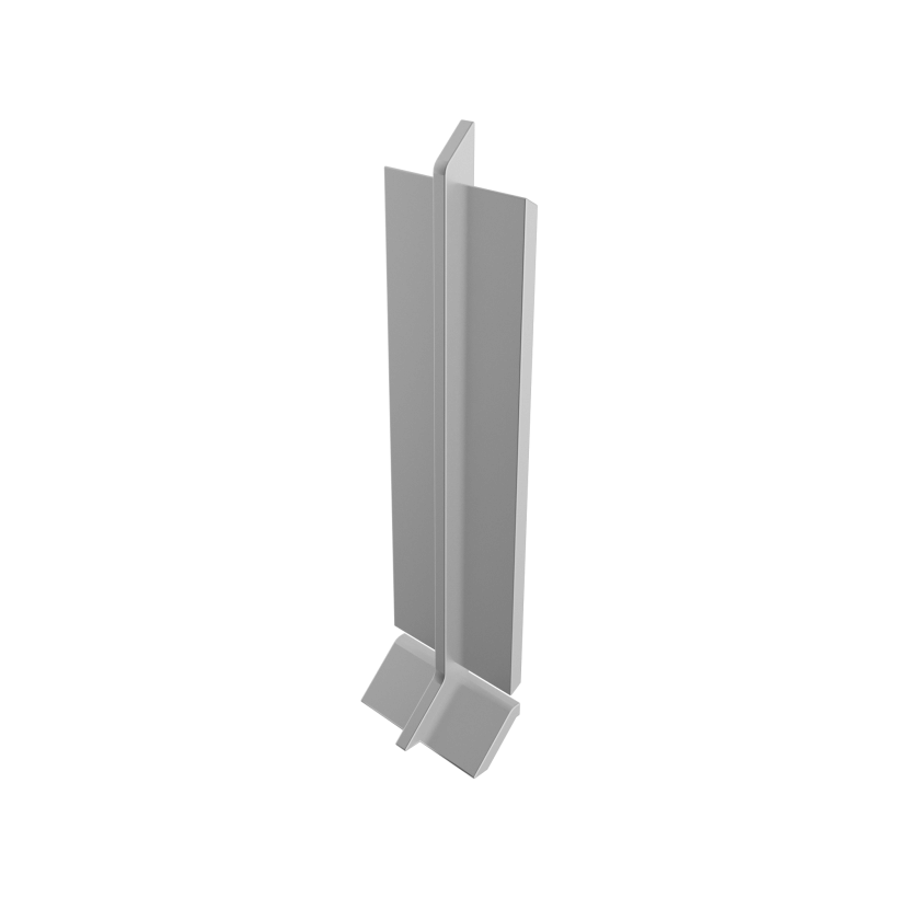 Fittings for overhead mounted aluminum plinth P80 Gray ― Photo 7