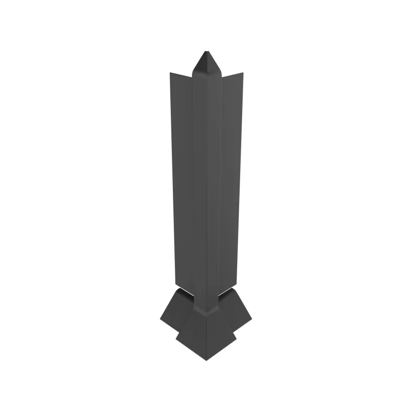 Outer corner connector (F1.P80OСB) Black ― Photo 1