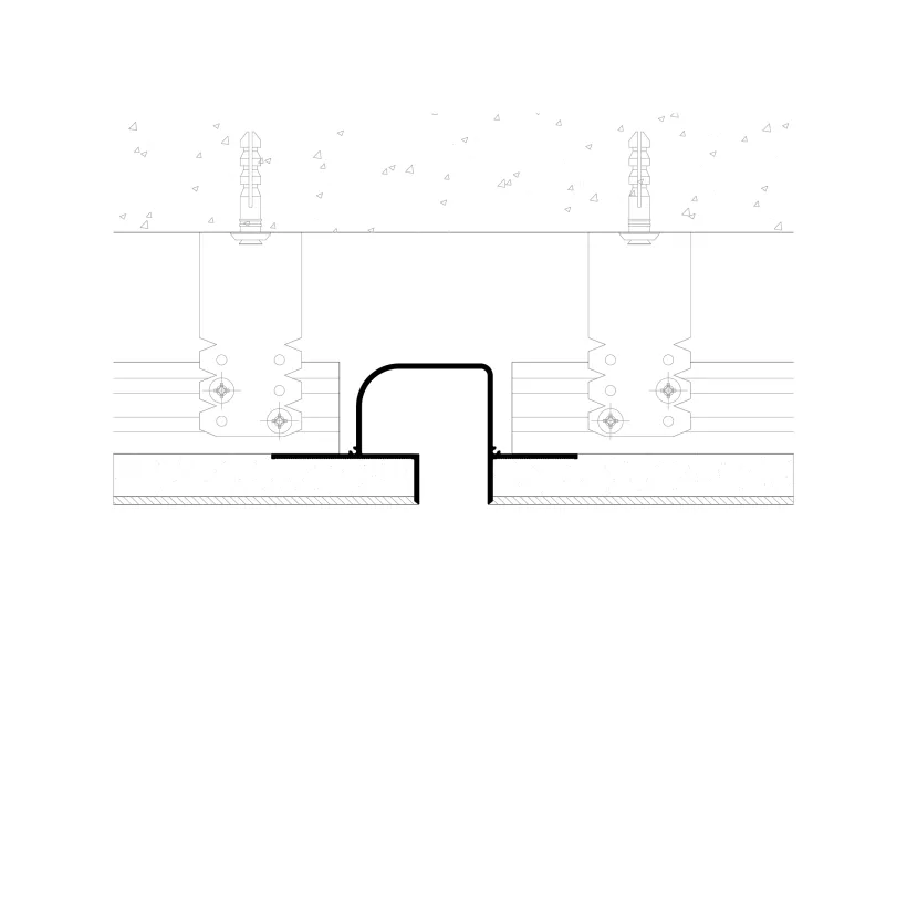 Профіль тіньового шва алюмінієвий 20 мм Роздільний під LED-стрічку без покриття ― Фото 6