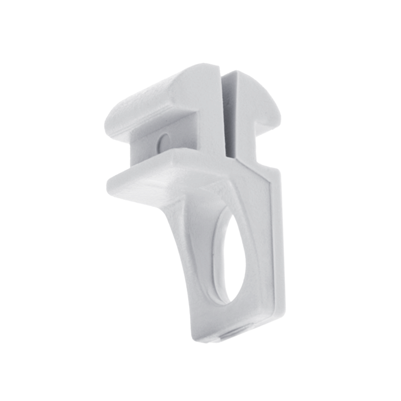 All-purpose hooks for curtain rods White ― Photo 1