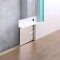 Concealed mounted aluminum plinth M958 Anodized