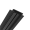 Accessories for single row curtain rod Black