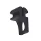 All-purpose hooks for curtain rods Black