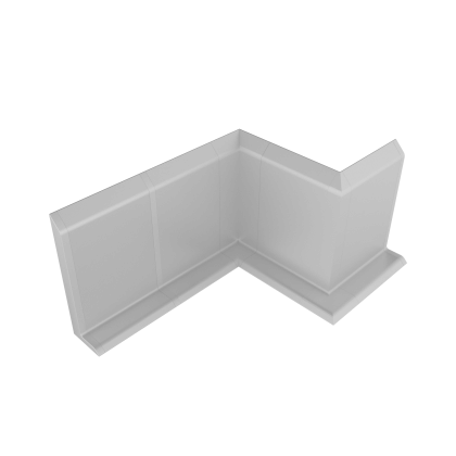 Fittings for overhead mounted aluminum plinth P1240 Gray ― Photo 2