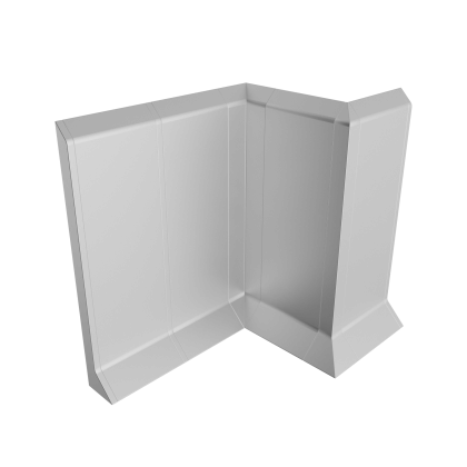 Fittings for overhead mounted aluminum plinth P80 Gray ― Photo 2
