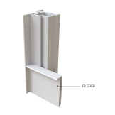 Concealed mounting door FD1.62 Primed/Primed. For painting — Photo 9